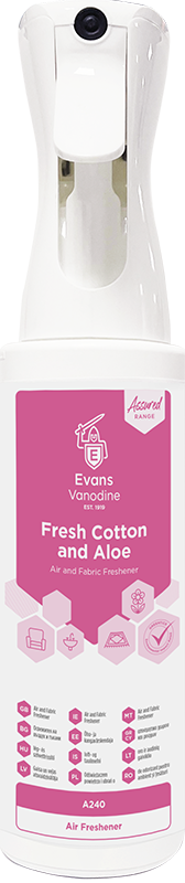 Air and Fabric Freshener - Fresh Cotton and Aloe