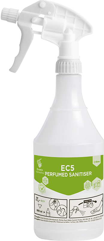 EC5 Perfumed Sanitiser Trigger Spray